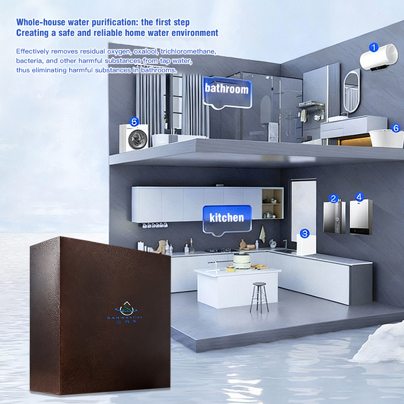 How does a water purifier enhance the flavor of cooking and beverages?